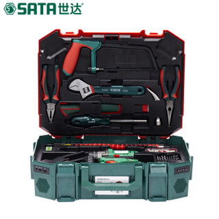 世达 SATA 88件家用工具箱套装多功能电工木工维修工具套装手电钻 DY05152