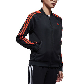 阿迪达斯 ADIDAS 三叶草 女子 三叶草系列 SST TRACK TOP 运动 外套 DU9941 32码