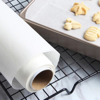 奥尔 烘焙工具 吉得利硅油纸 烤箱纸吸油纸 10m*2盒