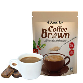 马来西亚进口 泽合怡保三合一红糖咖啡袋装200g（25g*8包）速溶咖啡 冲调饮品