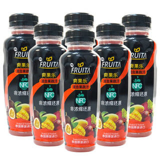 泰国进口 爽果乐 NFC混合果蔬汁 250ml*6瓶