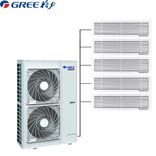 格力（GREE）一拖五智睿系列6匹 多联风管式空调 一级能效变频 6年包修 包安装 家用中央空调 GMV-H140WL/C1