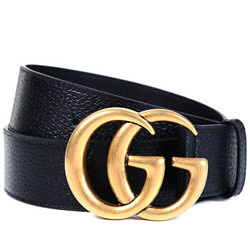 GUCCI 古驰 GG系列 男士双G板扣腰带 4cm