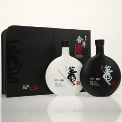 董酒 高度白酒 合弈 董香型 54度 500ml*2瓶 礼盒装