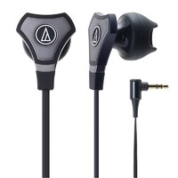 audio-technica 铁三角 ATH-CHX5BK 入耳式耳塞 黑色