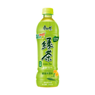 康师傅 绿茶蜂蜜味500ml*15瓶*10箱组合装饮品饮料