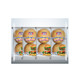 MANKATTAN 曼可顿 芝麻仔汉堡面包220g*4包 自制DIY汉堡包面包胚快餐店商用烘焙