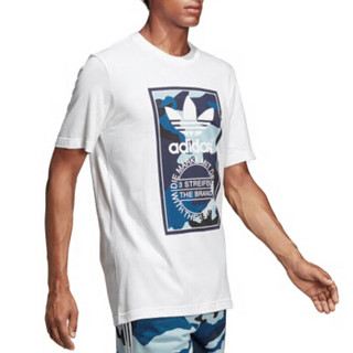 阿迪达斯 ADIDAS 三叶草 男子 经典系列 CAMO TEE 运动 T恤 DX3662 2XL码