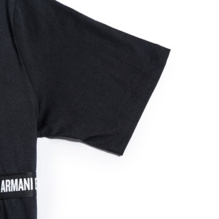 ARMANI EXCHANGE 阿玛尼奢侈品19秋冬新款女士针织T恤衫 6GYTED-YJX9Z BLACK-1200 S