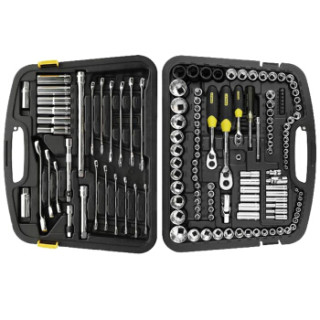 商品stanley/史丹利120件套综合工具组套 汽修套筒套装汽修组套 120