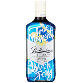 百龄坛（Ballantine’s）洋酒 特醇 苏格兰 威士忌 真我蓝京东限量版 700ml