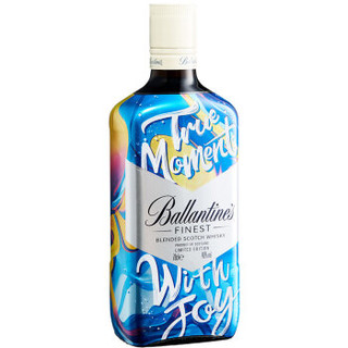 百龄坛（Ballantine’s）洋酒 特醇 苏格兰 威士忌 真我蓝京东限量版 700ml