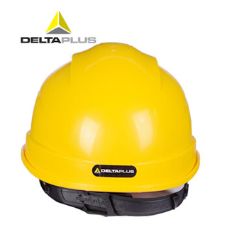 代尔塔（DELTAPLUS）102012 国家能源集团定制-PP材质 带透气孔安全帽 黄色 1个（需另配JUGALPHA下颚带）