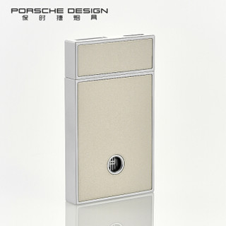 保时捷（PORSCHE DESIGN）P3632.04打火机高档充气打火机点烟器直冲蓝焰超薄防风打火机男士礼物钛金属色