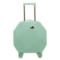 汤普瑞斯 TPRC 梦彩系列韩版时尚女行李箱万向轮旅行箱TSA密码锁拉杆箱 20英寸 薄荷绿