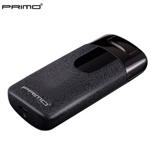 PRIMO 普力魔 打火机 USB电弧充电火机 防风创意礼物电子点烟器usb-040陨石黑