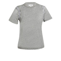 DEREK LAM 10 CROSBY女士短袖T恤 灰色 标准尺码