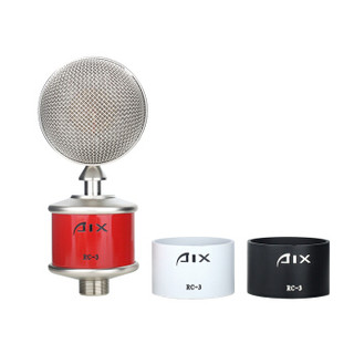 AIX RC-3 爱秀幻彩系列小奶瓶式 专业录音电容麦克风K歌话筒