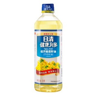 日清 健康利多 低芥酸菜籽油 芥花籽油 1L *2件