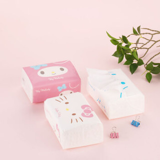 名创优品 MINISO kitty抽纸纸巾3层110抽*3包 擦手纸餐巾卫生纸