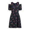 ARMANI EXCHANGE阿玛尼奢侈品新款女士连衣裙 3GYA18-YND5Z BLACK-2294 2