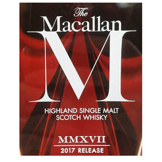 麦卡伦（MACALLAN）璀璨 单一麦芽苏格兰威士忌700ml