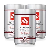 illy 意利 意大利原装深度烘焙咖啡豆 250克*3罐