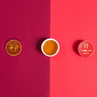 2019新品中秋茶礼 子久茗月 红茶 工夫红茶 高档茶叶礼盒 广式莲蓉蛋黄月饼礼盒