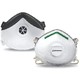 Honeywell 霍尼韦尔 SAF-T-Fit Plus N95空气粉尘和流感防护口罩，带呼气阀，专业级 (RWS-54006) *3件
