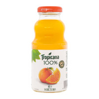 Tropicana 纯果乐 橙汁 100%果汁饮料整箱 250ml*24瓶 新老包装随机发货 百事出品