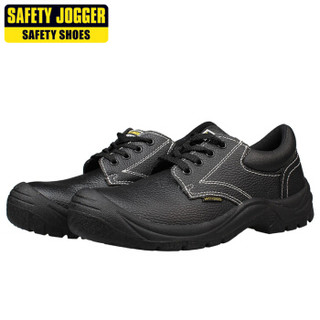 Safety Jogger SAFETYRUN S1P 防砸防刺穿耐酸碱耐磨安全鞋 810100 黑色 39 少量库存 订制款