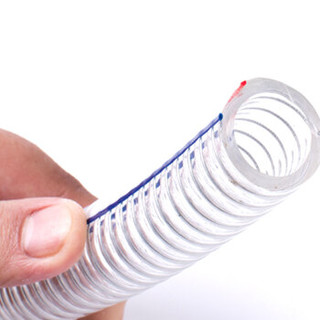冰禹AA38021 PVC钢丝螺旋增强软管（钢丝管） （内径）32*4.5 50米  50米/卷