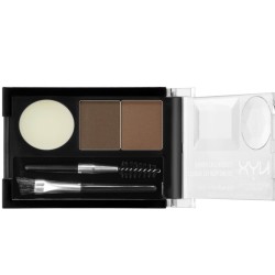NYX 便携双色眉粉 附眉刷 *3件
