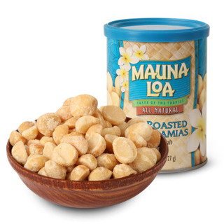 MaunaLoa/莫纳罗美国进口咸味味烘培夏威夷果127g