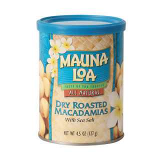 MaunaLoa/莫纳罗美国进口咸味味烘培夏威夷果127g