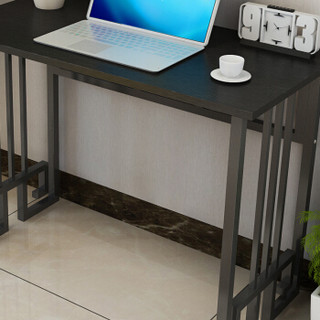 帅力 电脑桌 新中式简约书桌家用台式笔记本办公桌子 国人汉装款黑胡桃色 SL8104Z
