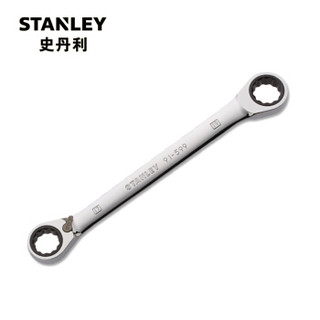 史丹利（STANLEY）公制双梅花双向棘轮快扳(17x19mm)  91-599-1L-22