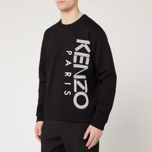 银联爆品日：KENZO 高田贤三 Vertical Logo 男款休闲卫衣