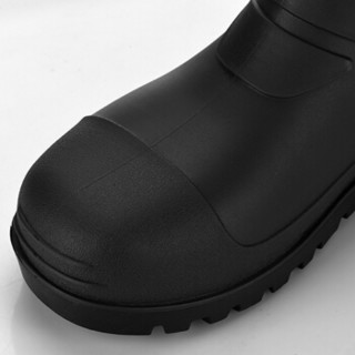 成楷科技（CK-Tech）CKF-X001H44# 钢包头防砸雨靴 防水工作雨鞋 安全鞋 男士工业劳保鞋 44码可定制