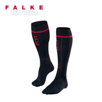 FALKE 德国鹰客 Impulse Running Knee-high专业运动袜男袜 黑色black 43-46 16064-3008