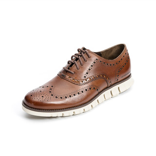 COLE HAAN 歌涵 男士商务正装鞋 C14493 浅棕色 43.5