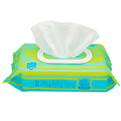 洁尔阴 湿厕纸 60片/包 杀菌祛味清爽舒适湿纸巾卫生湿巾 可搭配卷纸卫生纸使用