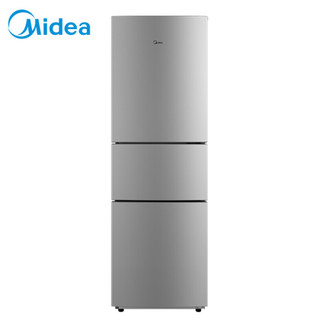 美的(Midea)208升 三门冰箱 三门三温 节能静音家用电冰箱 时尚泰坦银 BCD-208TM(E)