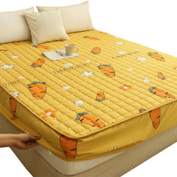 夹棉床笠床罩床单单件透气床垫罩加厚防尘床罩套席梦思保护套全包