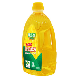 佳乐宝鲜榨玉米食用油2.5L 非转基因 压榨一级 绿色食品 中国优质玉米之都认证