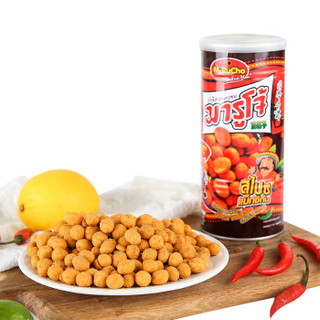 玛鲁州泰国原装进口花生豆休闲零食花生米炒货特产 香辣味200g/罐