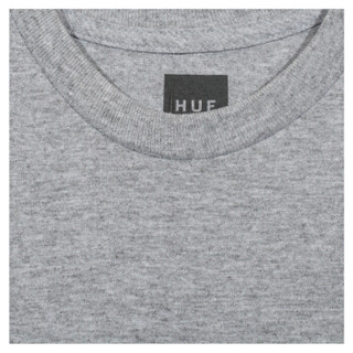 HUF 男士灰色短袖T恤 TS00508-GREY HEATHER-XL