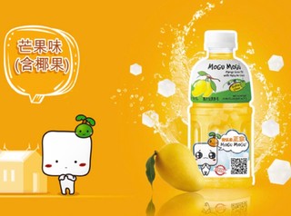 MoguMogu 摩咕摩咕 椰肉果味饮料 320ml*2瓶