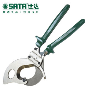 世达（SATA）棘轮式手动电缆剪 240MM  72511