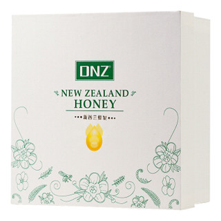 新西兰进口 DNZ 经典丛林野花蜂蜜500g单瓶装白色时尚高端礼盒